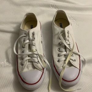 White Low Top Converse